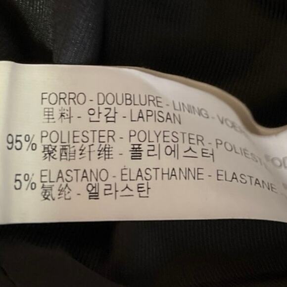 Zara Woman Black Open Front Pockets Business Career Office Blazer Coat Jacket M - Picture 4 of 4